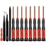 Torx Schraubendreher Sets T3 T4 T5 T8 T9 T10 T15 Torx Treiber Mit ESD Pinzette, Magnetische Schraubendreher Präzision Reparatur Kit für Xbox,PS4,Türklingel,Faltmesser