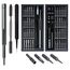 STREBITO Micro Schraubendreher Set 50 in 1 Präzisionsschraubendreher Set, Elektronik Werkzeugsatz Schraubendreher Set - Computer, iPhone, Macbook, PS4, PS5, Controller Reparaturset, S2 Multi Bit