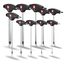 INBUS® 73809 T-Griff Schraubendreher Set (Zoll) 10tlg, 3/32–3/8", mit HybridTouch — Made in Germany