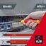 Wiha Schraubendreher Set gemischt PocketMax electric 4-tlg. mit verstaubarem Bit (45296) I Schraubenzieher Satz mit Magazin aus slimBits für Elektriker I Schlitz / Kreuzschlitz / Plusminus