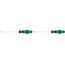 Wera 352 Sechskant-Kugelkopf-Schraubendreher, 3.0 x 100 mm, 05022805001, Farbe (Packung mit 2)