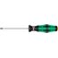 Wera 335 Schlitz-Schraubendreher - Elektrikerklinge, 0.5 x 3.0 x 80 mm, 05110001001