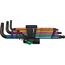 Wera 05134000001 Kraftform Micro Big Pack 1 Schraubendrehersatz, 25-teilig & 950 SPKL/9 SM N Multicolour Winkelschlüsselsatz, metrisch, BlackLaser, 9-teilig, Wera 05022089001