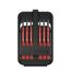 Wiha 43155 electricTORX Plus 6-TLG. in slimBit-Box Bit Set Rot