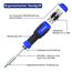 SHARDEN Multibit Schraubendreher 13-in-1 Magnetische Bohrer Verl?ngerung Schraubendreher Set Multitool All in One mit Torx, Schlitz, Kreuzschlitz, Sechskant,Pozidriv und 1/4 Mutternschl¨¹ssel