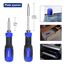SHARDEN Multibit Schraubendreher 13-in-1 Magnetische Bohrer Verl?ngerung Schraubendreher Set Multitool All in One mit Torx, Schlitz, Kreuzschlitz, Sechskant,Pozidriv und 1/4 Mutternschl¨¹ssel
