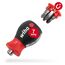Wiha Schraubendreher Stubby mit Bit Magazin magnetisch (33741) I Schlitz, Kreuzschlitz I mit 6 Bits, 1/4"