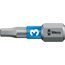Wera 05008875001 Kraftform Kompakt Stubby 3 Schraubendreher mit Bit Magazin, 6-teilig