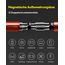 HOTO Feinmechaniker Schraubendreher Set, 24 in 1 Magnetisch Präzisions Schraubendreher Bits Set, Min Schraubenzieher Werkzeug Satz für Handy Laptop PC Brille Uhr, Klein 12 cm×1.66 cm, Rot