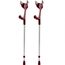 pulox - Magic-Soft - forearm crutch with soft-grip - max. 130 kg - pair (2 pcs) - wine red