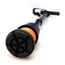 Flexyfoot Shock Absorbing Derby Handle Folding Walking Stick - Black - Improves Safety, Improves Grip, Reduces Shocks & Jarring