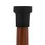 Ajuny Holz Gehstock für Herren Damen und Senioren mit Messing Metallgriff Antik Handgefertigt 91,4 cm Goldenes Tiger Design Accessoire Täglicher Gebrauch Geschenk für Erwachsene