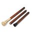 Ajuny Holz Gehstock für Herren Damen und Senioren mit Messing Metallgriff Antik Handgefertigt 91,4 cm Goldenes Blumenmuster Accessoire Täglicher Gebrauch Geschenk für Erwachsene