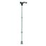Days Ergonomic Handle Walking Stick, Aluminium Walking Cane, Non-Slip Rubber Ferrules, Comfortable Mobility Aid, Adjustable Height 730mm to 960mm, Right Hand (Eligible for VAT relief in the UK)