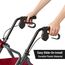 Rollator-Handgriff für Rollator Ersatz – Zubehör für ältere und behinderte Patienten, 2,0 cm, 2 Stück (schwarz-C)