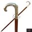 SouvNear dekorative Gehstöcke in Premiumqualität - Palisander mit Messinggriff, antike Optik, viktorianischer Stil, Gehstock für Damen und Herren, eleganter Gehstock aus Indien, 95 cm, holz, Walking Cane........, Elephant Handle