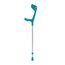 pulox - Magic-Soft - forearm crutch with soft-grip - max. 130 kg - single (1 pc.) - turquoise