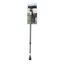 Homecraft Coloured Walking Sticks, Height-Adjustable Walking Stick for Stability and Support, Etched Black
