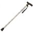 Homecraft Coloured Walking Sticks, Height-Adjustable Walking Stick for Stability and Support, Woodland Flower