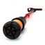 Flexyfoot Shock Absorbing Derby Handle Folding Walking Stick - Red - Improves Safety, Improves Grip, Reduces Shocks & Jarring