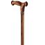 Asterom Gehstock für Männer & Frauen - Ergonomisch Handgefertigt - Cooler Gehstock für Senioren Stilvolle Holzstöcke (Karamell, 91.4 cm)