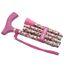 Switch Sticks Gehstock, zusammenklappbar, Hot Pink