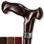 Asterom Walking Cane - Handgefertigte Ergonomische Gehstöcke für Männer - Hölzerne Gehstöcke für Senioren, Einzigartig (Walnuss, 38 Zoll)