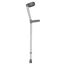 Days Double Adjustable Crutches for Adults, Comfort Handle, Lightweight Mobility Aid, Handle to Ground Height 66 cm-94 cm
