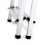 DRABEST Trittleiter Klapptritt Alu Leiter 2 x 8 Stufen Beidseitig Mehrzweckleiter bis 125 kg Belastbar Stehleiter…