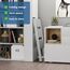 TLGREEN Alu Trittleiter 3-Stufen-Leiter Klappleiter Rostfeste rutschfeste Stehleiter Haushaltsleiter Multifunktionale Tritthocker Licht Platzsparend bis 150kg Belastbar für Küchen Haushalt Außen Büro