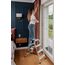 DRABEST Trittleiter Klapptritt Alu Leiter 2 x 4 Stufen Beidseitig Mehrzweckleiter Stufenleiter bis 150 kg Belastbar