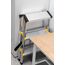 Drabest Klappleiter Leiter Klappbar 2 x 3 Stufen Alu Trittleiter Beidseitig bis 150 kg Belastbar Haushaltsleiter