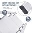 KINGRACK Leiter Aluminium, Trittleiter 3 stufen klappbar, leiter 3 stufen mit Handlauf Belastbar bis 150 kg, rutschfeste Haushaltsleiter mit Klappsicherung, Aluleiter für Zuhause, Büro, Garten, Silber