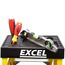 Excel Elektriker Fiberglas Trittleiter 3 Stufen 1,03 m Heavy Duty 3 Stufen Leiter Klappleiter Klappleiter Leichte Trittleiter Fiberglas Trittleiter