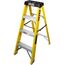 Excel Elektriker Fiberglas Trittleiter 3 Stufen 1,03 m Heavy Duty 3 Stufen Leiter Klappleiter Klappleiter Leichte Trittleiter Fiberglas Trittleiter
