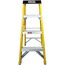 Excel Elektriker Fiberglas Trittleiter 3 Stufen 1,03 m Heavy Duty 3 Stufen Leiter Klappleiter Klappleiter Leichte Trittleiter Fiberglas Trittleiter