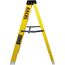 Excel Elektriker Fiberglas Trittleiter 3 Stufen 1,03 m Heavy Duty 3 Stufen Leiter Klappleiter Klappleiter Leichte Trittleiter Fiberglas Trittleiter