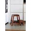 dobar® Green Label 29731FSC Multifunktionshocker Massivholz | Tritthocker zweistufig | Leiterhocker | Klapptritt für Haushalt| Leiterhocker Klappbar | 53 x 38 x 45 cm | Buchenholz geölt | Dunkelbraun