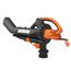 WORX WG505E Trivac Laubbläser & Laubsauger 3000 W – 3-in-1 Funktion als Laubbläser, Laubsauger & Mulcher - 335km/h Blasgeschwindigkeit - 600m³/h Saugvolumen – inkl. 45L Fangsack