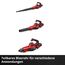 Einhell Akku-Universalbläser GE-UB 18/250 Li E (1x4,0Ah) Power X-Change (18 V, 250 km/h Luftgeschwindigkeit, 3-tlg. Rohr, Drehzahl mit LED-Anzeige, inkl. 1x 4,0 Ah Akku, Ladegerät)