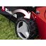 Einhell Benzin-Rasenmäher GC-PM 46/4 S (2 kW, bis 1400 m≤, 4-Takt-Motor, 46 cm Schnittbreite, 50 L Fangsack, abschaltbarer Hinterradantrieb, 9-stufige zentrale Schnitthöhenverstellung 30-80 mm)