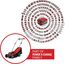 Einhell Akku-Rasenmäher GE-cm 18/33 Li-Solo Power X-Change (18 V, 33 cm Schnittbreite, bis 200 m², Brushless, 30L Grasfangkorb, 25-65 mm Schnitthöhe, ohne Akku)