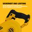 DEWALT Akku-Gebläse/Luftbesen (18V, 290 km/h Blasgeschwindigkeit, DREI-Stufen-Schalter, Lieferung ohne Akku und Ladegerät), DCV100