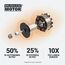 WORX WG583E Akku-Laubbläser/Laubsauger 40V – 3-in-1 Multifunktion zum Laub Zusammenkehren, Aufsaugen & Mulchen - Luftgeschwindigkeit 335 km/h – Luftmenge 575 m³/h - inkl. 2x4Ah Akkus & Ladegerät