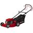 Einhell Benzin-Rasenmäher GC-PM 46/4 S (2 kW, bis 1400 m≤, 4-Takt-Motor, 46 cm Schnittbreite, 50 L Fangsack, abschaltbarer Hinterradantrieb, 9-stufige zentrale Schnitthöhenverstellung 30-80 mm)