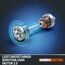 WORX WG543E Nitro Profi Akku-Laubbläser Leafjet 20V - leistungsstarker bürstenloser Motor - Luftgeschwindigkeit 209km/h – Luftmenge 696m³/h - leicht & kompakt - inkl. 4Ah PowerShare Akku & Ladegerät