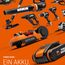 WORX WG584E.9 Akku Laubbläser 40V – Starker Brushless Motor – Turbinen Technologie - 145km/h Luftgeschwindigkeit - 12m³/min Luftmenge – leicht & kompakt – ohne Akku & Ladegerät - PowerShare kompatibel