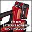 Einhell Akku-Laubbläser GE-LB 36/210 Li E Power X-Change (Li-Ion, 816m³/h Blasleistung, Turboschalter, 3-stufiges + abnehmbares Rohr, inkl. 2x 4,0 Ah Akku und Twincharger)