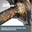 WORX WG583E Akku-Laubbläser/Laubsauger 40V – 3-in-1 Multifunktion zum Laub Zusammenkehren, Aufsaugen & Mulchen - Luftgeschwindigkeit 335 km/h – Luftmenge 575 m³/h - inkl. 2x4Ah Akkus & Ladegerät