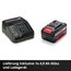 Einhell Akku-Rasenmäher GE-cm 18/33 Li Kit Power X-Change (18 V, 33 cm Schnittbreite, bis 200 m², Brushless, 30L Fangkorb, 25-65 mm Schnitthöhe, inkl. 4,0 Ah Akku + Ladegerät)